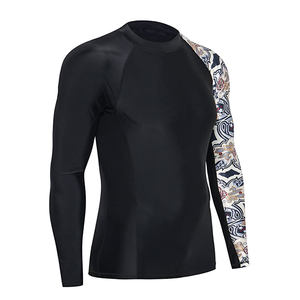 เสื้อออกกำลังกายแขนยาวสำหรับผู้ชาย, เสื้อฟิตเนสรัดรูปแห้งเย็นผลิตจากผู้ผลิต - Product Image 5