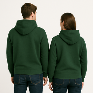 Sweat à capuche en molleton de coton 450 + GSM en relief personnalisé doux 100% coton | Pull lourd pour hommes et femmes | Fournisseur OEM - Product Image 4