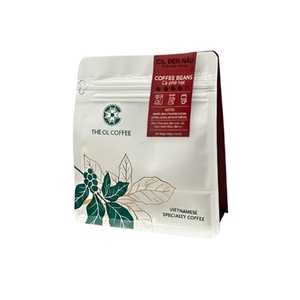 Café Robusta Authentique en Grains Entiers CIL Roastery SCA Biologique Torréfaction Moyenne Foncée Processus Miel Sachet pour Importateurs Commerciaux - Product Image 1