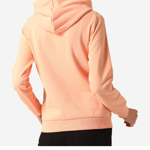 Venta al por mayor de ropa informal de las mujeres de color personalizado Crop Hoodies Tops de manga larga con cordón pulóver sudaderas con bolsillos para las mujeres - Product Image 4