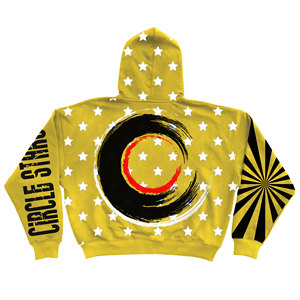 Sudadera con Capucha 100% Algodón Mezclado 500GSM, Estilo Deslavado Ácido, para Hombre, Ropa Urbana, Impresión Serigrafiada - Product Image 2