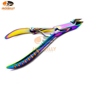 ชุดกรรไกรตัดเล็บหลายสีแบบมืออาชีพชุดกรรไกรตัดเล็บสแตนเลสสตีลระดับพรีเมียมเครื่องมือทำเล็บมือเล็บเท้าและเล็บเท้า - Product Image 4