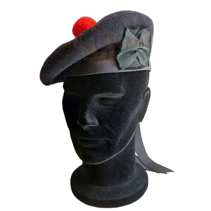 Toptan düşük fiyat kraliyet Stewart Tartan İskoç şapka İskoç şapka siyah saat kilt pin siyah kilt kemer etek ekose