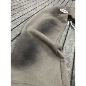 Sweat à capuche Streetwear 100% coton 400 GSM pour hommes du fabricant d'usine-sérigraphie 3D en relief à l'acide vintage de haute qualité - Product Image 4