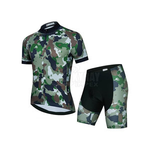 Fabrication en usine de vêtements de sport maillot de cyclisme avec short couleur personnalisée maillot de cyclisme de haute qualité avec short pour adulte - Product Image 1