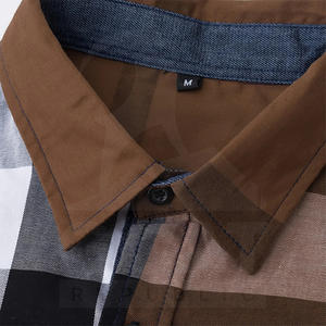 Chemises décontractées pour hommes en gros 2025, logo personnalisé, vêtements de rue formels, manches longues, polyester/coton, printemps, fabriqué au Pakistan, respirant - Product Image 3