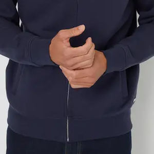 Sweat-shirt zippé classique, tendance et confortable pour hommes 2026 – Conception de logo personnalisée, tenues décontractées streetwear, fabrication de haute qualité - Product Image 3