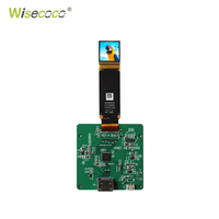 Wisecoco haute résolution 2560*2560 haute luminosité 1800cd/m2 MIPI 1 pouce Oled AR VR solution d'affichage Module d'écran Lcd