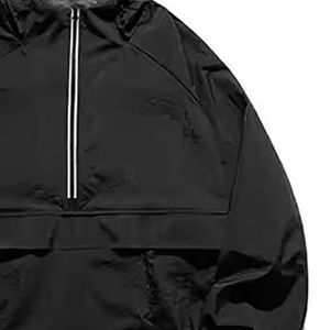 Nuevos chándales de nailon de verano estilo Hip Hop chándales de nailon de verano para mujer cortavientos de talla grande pantalones cortos con cremallera conjunto de 2 piezas - Product Image 4