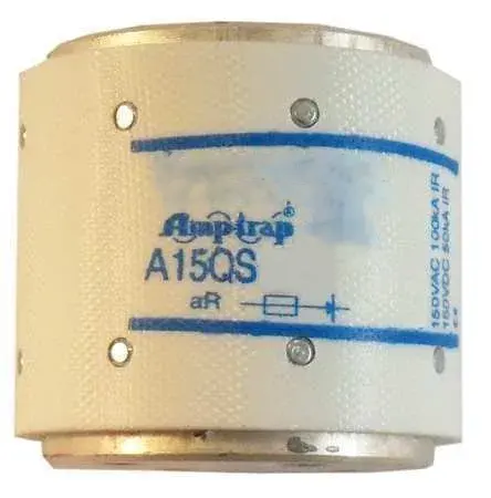 อุปกรณ์ควบคุมอุตสาหกรรมฟิวส์รักษาการที่รวดเร็ว2000A 150V A15QS2000-128 NH ฟิวส์ฟิวส์เซรามิกราคาตัดออก
