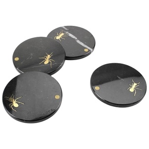 Posavasos con incrustaciones de hueso de último diseño de color personalizado para el hogar, cocina, taza de té, posavasos de fabricante indio - Product Image 1