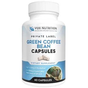 減量のGCAVox栄養補助剤で純粋なグリーンコーヒー豆を出荷する準備ができています代謝ブースター食欲抑制剤をサポートします