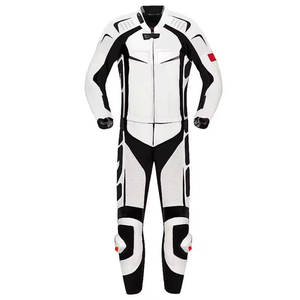 Haute qualité Sport vélo équitation costume étanche moto costume Super qualité dernière conception hommes en cuir fait moto costumes - Product Image 2