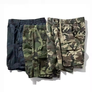 Pantalones cortos deportivos cargo multibolsillos de secado rápido para hombre, pantalones vaqueros de algodón transpirables de verano para hombre, ropa de moda para exteriores OEM - Product Image 1