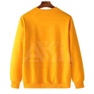 Sweat-shirts d'hiver pour hommes respirants et solides avec logo personnalisé, manches longues, polaire léger - Product Image 2