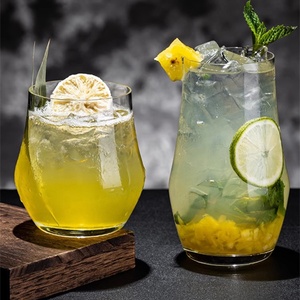 Tazze Creative con fondo addensato acqua a forma di pera grande pancia whisky bicchieri da Cocktail tazze per bevande lunghe - Product Image 3