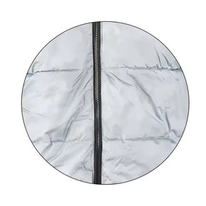 Chaqueta acolchada impermeable ultraligera personalizada para hombre, ropa de invierno de gran tamaño con cuello levantado y patrón de camuflaje - Product Image 6