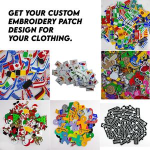 Patchs animaux personnalisés 2026 à coudre ou à thermocoller, broderie pour enfants, vêtements décontractés toutes saisons, motif zoo tissé - Product Image 1