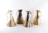 Cafetière arabe Dallah en acier inoxydable avec poignée vintage, écologique, recyclable, couvercle personnalisable, fabricant Inde