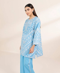 Personnalisé 2025 Style Impression Numérique Georgette Soie Brodée Slim Fit Fête Porter Style Musulman Femmes OEM Moyen Poids Porter - Product Image 1