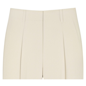 กางเกงขายาวผ้าแคนวาสทรงตรงเอวกลางผูกเชือก แห้งเร็ว ระบายอากาศดี สำหรับผู้หญิง สไตล์ลำลอง ธุรกิจ ทำงาน ออฟฟิศ ผ้าฝ้าย 100% - Product Image 5