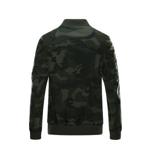 Blouson Bomber Unisexe en Toile à Col Montant Zippé de Haute Qualité Marque Privée Hiver Respirant Style Urbain - Product Image 5