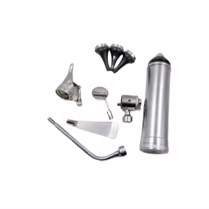 CONJUNTO COMPLETO DE DIAGNÓSTICO ENT CABEZA NEGRA DE LA MEJOR CALIDAD CON BATERÍA DE 2 CELULARES... - Product Image 1