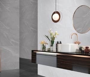 Carrelage en porcelaine brun pour extérieur 600x1200mm Grande taille Brillant Intérieur Glacé Sol Mur pour Maison Hôtel Salle de sport Salle de bain - Product Image 1