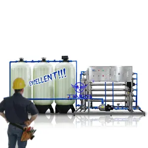 Sistema de filtración de agua potable Planta de purificación de agua comercial Sistema de tratamiento de ósmosis inversa