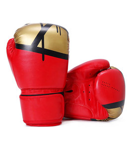 Gants de boxe en cuir PU robustes personnalisés par les fabricants, gants de sport pour l'entraînement à la boxe - Product Image 6