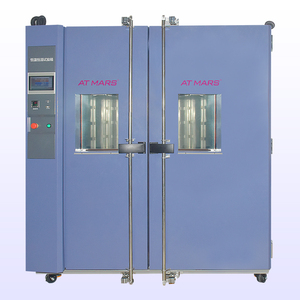 ห้องทดสอบสภาพอากาศแบบมีประตูคู่สำหรับการทดสอบแบตเตอรี่ พร้อมควบคุมอุณหภูมิและความชื้น - Product Image 3