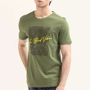 T-Shirt col rond à manches courtes pour hommes, imprimé personnalisé de haute qualité à séchage rapide pour adultes - Product Image 4