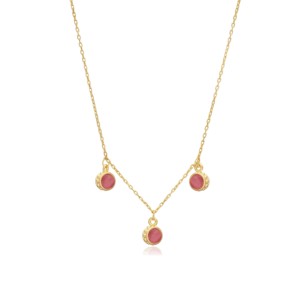 Collier Charme Balle Shaker Multicolore en Argent 925 pour Femme, Bijoux Turcs Faits Main en Gros - Product Image 4