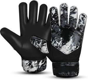 Gants de gardien de but professionnels 2025 de haute qualité en latex respirant antidérapant avec protection des doigts pour l'entraînement au football - Product Image 1
