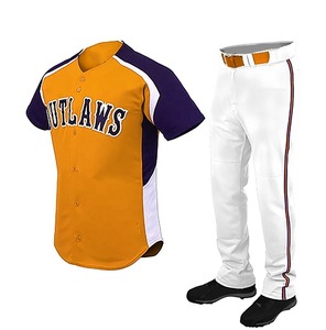 2024 Men <b>Baseball</b> Uniform Men Sports Softball Wear Sports Team Wear <b>baseball</b> uniform - Product Image 4