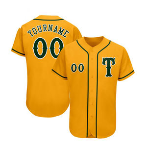 Camiseta de béisbol de Softball de poliéster personalizada para hombres, Jersey de béisbol de alta calidad, corte Delgado, sublimación completa, juvenil - Product Image 1