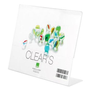 Transparent PCLEAR01OZ08 <b>Plastic</b> <b>Frame</b> 20x30cm Horizontal Photoframe for Bubola & Naibo Clear and Stylish - Product Image 1