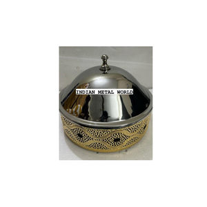 Vajilla decorativa para fiesta de boda, plato de frotamiento, restaurante, cocina, mesa, suministros de alimentos, catering, plato de frotamiento - Product Image 2