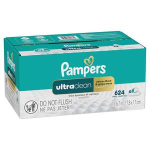Lingettes pour bébé en coton ultra propres (anciennement Free Gentle) 99% d'eau, hypoallergéniques, non parfumées, 100% à base de plantes, soin de la peau, 624 - Product Image 6