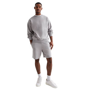 Nouveau sweat-shirt pour homme en coton ample à col rond, logo personnalisé, écologique, respirant, anti-rides, pour l'hiver - Product Image 2