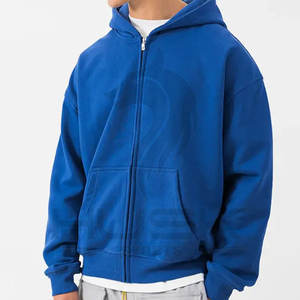 Sudaderas con Capucha Personalizadas al por Mayor con Logotipo, de Alta Calidad, de Algodón y Felpa, para Invierno, Gruesas, Extra Grandes, Forradas, Resistentes al Viento, con Cierre - Product Image 2