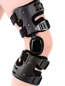 Ventas calientes Adulto Post Op Walking Oa Pierna Estabilizador Soporte ajustable <span class=keywords><strong>rodillera</strong></span> Ortesis Inmovilizador <span class=keywords><strong>Rodillera</strong></span> con bisagras - Product Image 5