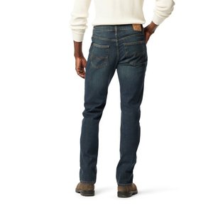 Noir Gris Denim Jeans Pantalon Hommes Automne Noir Bleu Foncé Straigh Hommes Jeans Pantalon Classique Caaual Coton Stretch Taille 40 42 44 - Product Image 3