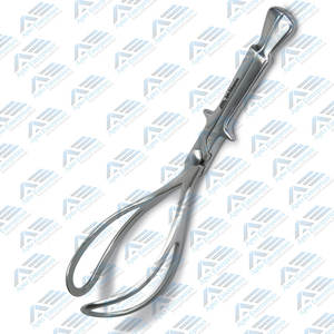 Fórceps obstétricos Nagele de la mejor calidad, 36 cm, equipos de Obstetricia y Ginecología, instrumentos reutilizables de acero inoxidable - Product Image 6