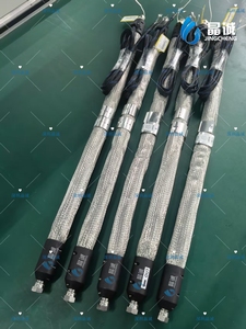 Tuyau chauffant électrique industriel spécial, diamètre personnalisé, <span class=keywords><strong>tube</strong></span> chauffant en PTFE pour le transfert d'huile, de résine et de colle - Product Image 3