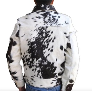 2025 Top vente hiver unisexe vache cheveux en cuir véritable Bomber veste respirant imperméable Moto & Biker Style - Product Image 5