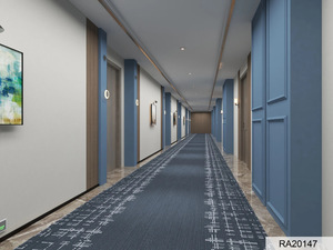 地毯工厂走廊酒店尼龙印花地毯区域地毯酒店走廊地毯定制设计印花防滑 - Product Image 3