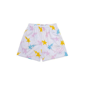 Short de sport d'été à séchage rapide pour hommes en maille solide Hip Hop respirant Short de sport de basket-ball décontracté pour hommes vente en gros - Product Image 3