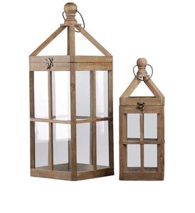 Lanterne en bois artisanale de qualité supérieure, décoration d'intérieur, porte-bougie en bois, lanternes au design luxueux, taille personnalisée, Noël ÉLÉGANTE - Product Image 5