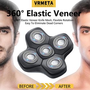 Cabezal de Repuesto para Afeitadora Eléctrica Impermeable, Recortadora Rotativa de Lámina para Cara, Cuerpo y Barba, con Clasificación IPX7 para Uso en Autocaravanas - Product Image 5